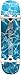 Krown Aquatic Pro Complete Skateboard, 7.75 x 31.5
