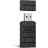 8BitDo Wireless USB Adapter 2 for Switch/Switch 2/Pro Controller | For Windows PC, Mac &amp; Raspberry Pi, Compatible with Xbox Series X &amp; S, Xbox One Bluetooth, PS5 Controller
