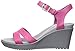 crocs Women's Leigh II Ankle Strap Wedge Sandal