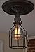 Steel Ceiling Light with Cage