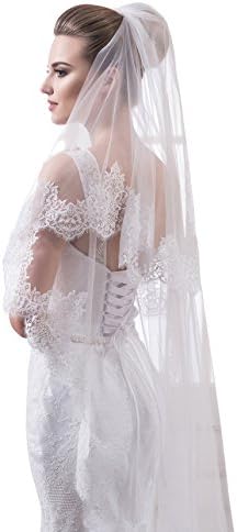 Bridal Veil Sophie from NYC Bride collection (short 30”, white)