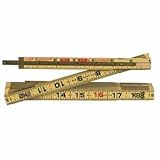 Lufkin X46F 6-Inch Red End Extension Wood Rule