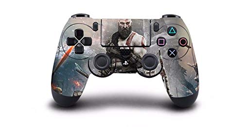 FidgetFidget New God of War 4 Game Skin for PS4 Playstation 4 Controller Skin Stickers PS4-1