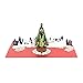 Paper Love Christmas Tree Card, Pop Up Christmas Cards, 3D Xmas Card, Holiday Popup Card