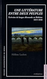 Une  littérature entre deux peuples