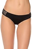 Becca by Rebecca Virtue Women's Siren Tab Side Hipster Bikini Bottom