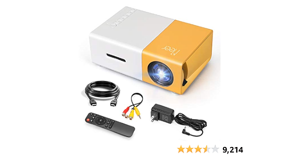 Mini Projector,Portable Movie Projector 