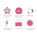 Wowlily Facial Cleansing Brush,Advanced Cleansing System Face Brush for Exfoliating,Removing Blackhead, and Massaging(Rose)