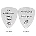 Anniversary Gifts for Him Men - Unique Birthday Gift for Musician Husband Boyfriend Fiancé Dad I'd Pick You Every Time Guitar Pick Music Jewelry Gift for Wedding Valentines Father's Day Christmas