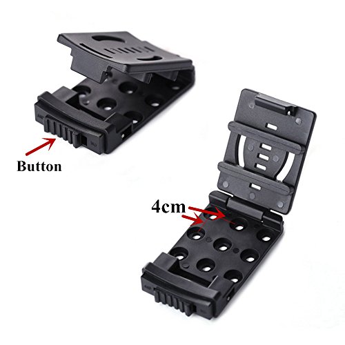 CUZMAK Tactical Belt Clips Universal Utility EDC Belt Clip Outdoor Loops Camping Knife Blade