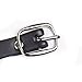 Adjustable Punk Style Black Leather Choker Necklaces for Women and Men (Black-1)
