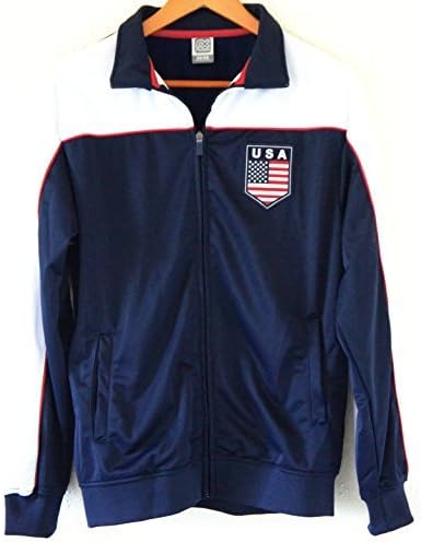 Soccer Team USA Adult Fashion Soccer Track Jacket NAVY