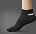KLOUD City 2 Pair Black Silicone Dot Non Slip/Anti-slip Cotton Yoga Socks for Women