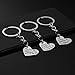 Teacher Gifts for Women - 3PCS Teacher Keychain, Teacher Appreciation Gifts, Teacher Christmas Valentines Gifts Thank You Gifts for Teacher