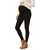 Sunzel Fleece Lined Maternity Leggings for Women Over Belly Thermal Yoga Pants for Pregnancy, Winter Lounge & Workout