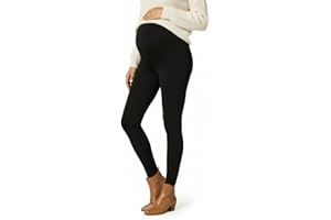Sunzel Fleece Lined Maternity Leggings for Women Over Belly Thermal Yoga Pants for Pregnancy, Winter Lounge & Workout