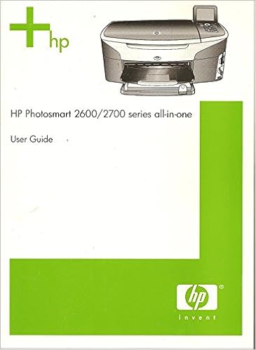 Hp Photosmart 2600/2700 Series All-In 