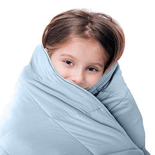 LUNA Kids Weighted Blanket Individual Use 10 lbs 41x60 Twin