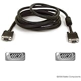 Belkin 6ft VGA Monitor Replacement HDdb15M/HDdb15M W/Rgb & Coax Tp