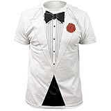 Impact Original Retro Basic Tuxedo T-shirt - White