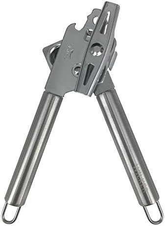 Manual Can Opener &amp; Ergonomic handles-Ultra Sharp Cutting wheel-Large Non-Slip Handle
