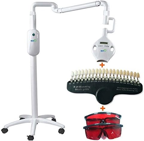 Grinigh Dental Portable Teeth Whitening Accelerator Light with Ceramic Shade Guide | 3 Years Guarantee Model SK-M208A by Grinigh