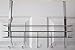 SLH Over The Door Hooks with Shelf, Chrome Finish
