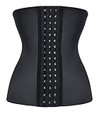 Camellias Women's Latex Waist Trainer Corset For Weight Loss Cincher Shaper Slimmer