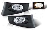 06-08 Honda FIT OEM Fog Lights - (Clear) - (Wiring Kit Included)