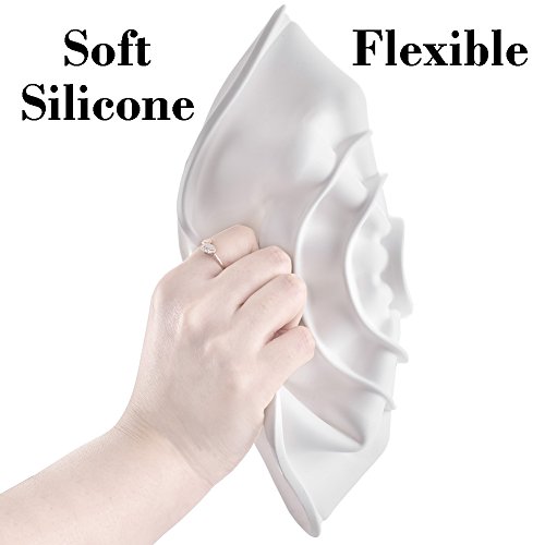 image for handrong 2pcs Silicone Cake Mold for Mousse Ice Cream Chiffon Chocolat