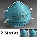 3M 1860S N95 Health Care Respirators 2-Pack
