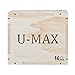 U-MAX Wood Plyo Box for Crossfit Jump Training and Conditioning Plyometric Box 16/14/12
