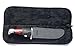 SINLEYON 17 Inch Padded Zipper Zip up Fixed Blade Hunting Knife Storage Case Pouch Sheath L6 L88