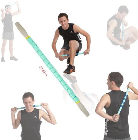 Gurin Massage Roller - 22.8 inches (Treats muscle pain, knots and trigger points, Sports injuries, muscle massage, increase strength)