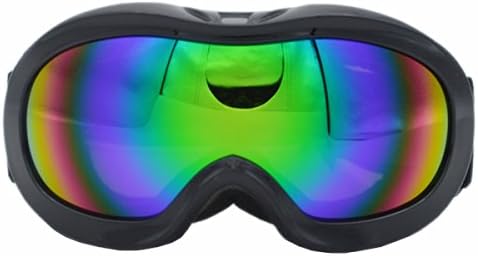Outdoor Sports Ski Goggles UV Protection Windproof Snow Glasses for Children - Black