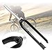 Mountain Bike Front Fork 26 27.5 29 inch Suspension Bicycle Front Fork Hard Bike Aluminum Alloy Fork (Black Reflective Label)thumb 2