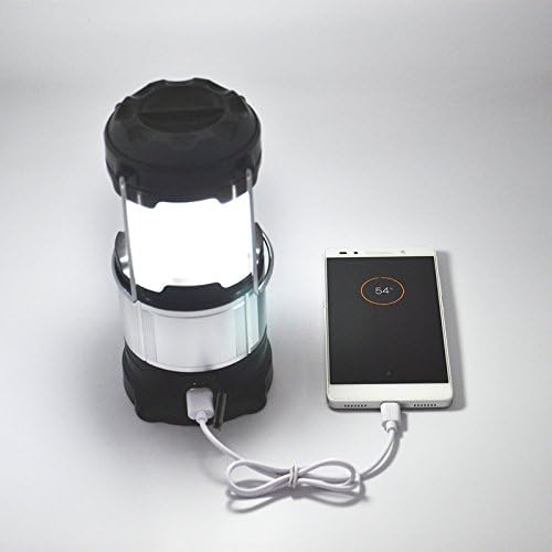 AUCA Multifunction Portable Outdoor LED Camping Lanterns Emergencies Red Warning Flash Lights Hiking Phone Charging Bivouac Tent Lighting LE-CL20