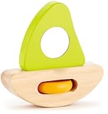 Hape Little Sailboat Toddler Wooden Play Vehicle