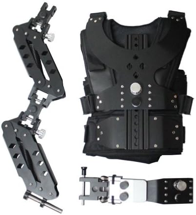 Videook 1-7Kg Vest And Dual Arm Stabilizer Sled for Taking Videos Photos DSLR Studio