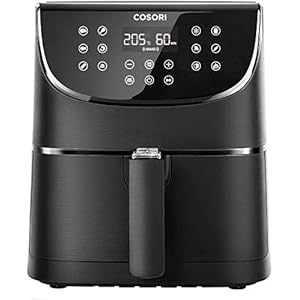COSORI-Air-Fryer-Oven-with-Rapid-Air-Circulation-100-Recipes-Cookbook-35L-Air-Fryers-for-Home-Use-with-One-Touch-Digital-Screen-11-Cooking-Presets-Nonstick-BasketShake-Remind-1500W COSORI Air Fryer Oven with Rapid Air Circulation, 100 Recipes Cookbook, 3.5L Air Fryers for Home Use with One-Touch…