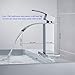 HOROW Bathroom Faucet Single Handle Single Hole Bathroom Sink Faucet Washbasin Faucet Vanity Faucet