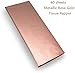 UNIQOOO 60 Sheets Premium Metallic Rose Gold Tissue Gift Wrap Paper Bulk, 20