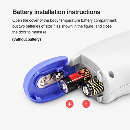 LOCEN Forehead Ear Thermometer Digital Medical Infrared Body Temporal Thermometer for Baby Kid Adult