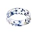 New Arrival Handmade Blue Color Dried Flowers Transparent Resin/Plastic Women/Men's Charm Ring