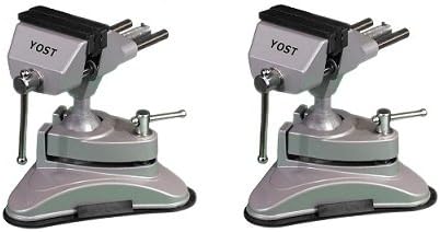 Yost V-275 Portable Multi-Angle Pivoting Vise, 2.75", Gray (2-(Pack))