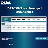 D-Link DGS-1100-24PV2 24-Port PoE Smart Managed Switch 12 PoE 100W view 10