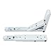 Accessbuy Folding Spring Loaded Supports Wall Mount Support for Undermount Sinks,Microwave, Beds and Other Furniture (8inch)