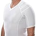 IntelliSkin Men's PostureCue V-Tee White Large