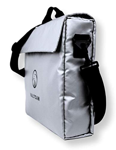 Valtcan Fireproof Document Money Bag XL Large Safe Wildfire (15 x 11 x 3.5 Inches) Strongest Quad 4 Layer Heat Protection Non-Itchy Fire and Water Resistant Protects Photos Jewelry Cash Document Files