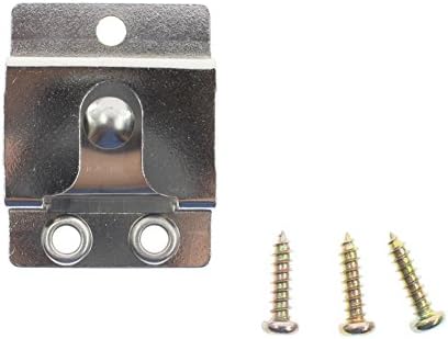 AOER Metal Mic Microphone Hang up Clip with Screws for CB Mobile Car Radio Motorola Yaesu Kenwood HYT